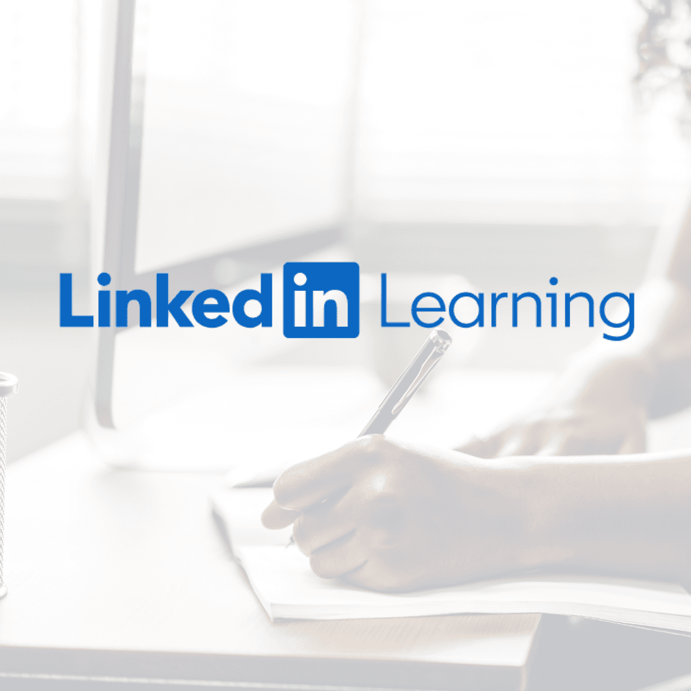 LinkedIn Learning button