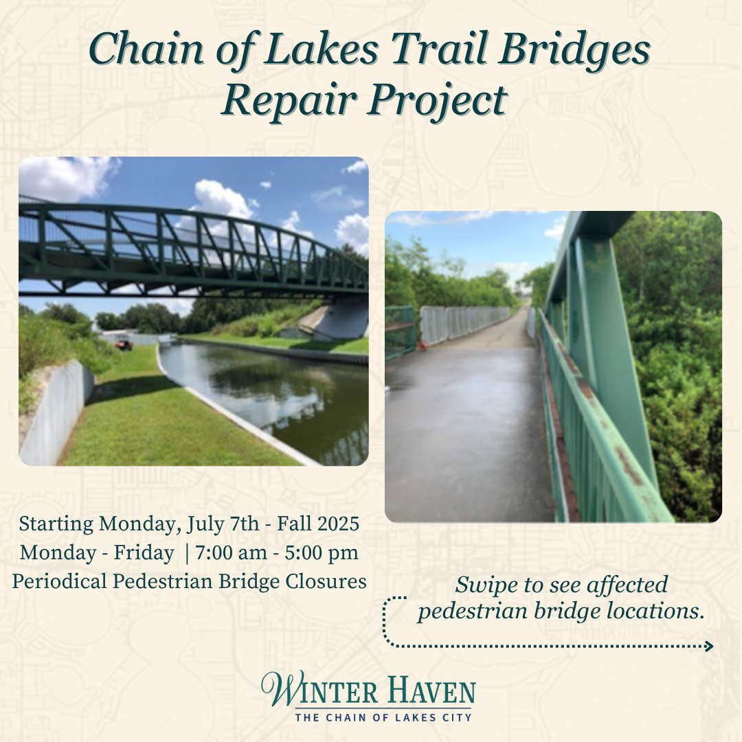 Pedestrian Bridge Repair Information