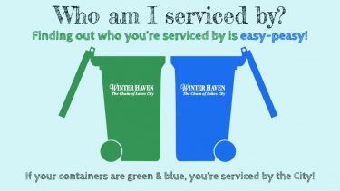 Recycling can and garbage can