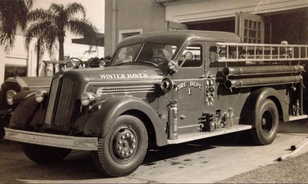 Old Fire Department 1 Truck