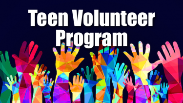 Teen Volunteer Program Banner